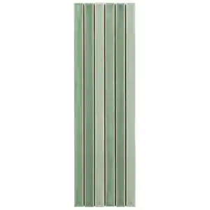 Buenos Apple Green 5x18 Glossy Ceramic Mosaic Tile