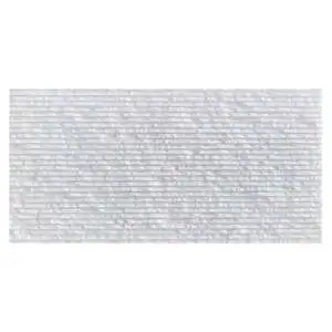 Carvina Carved Split Bianco Ice White 12x24 Textured Honed Marbl