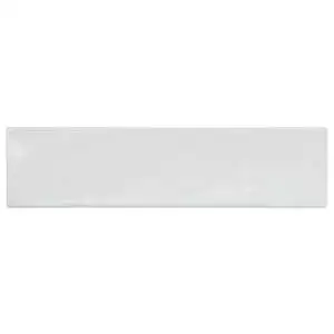 Cielo Cloud White 3x12 Polished Subway Glass Tile
