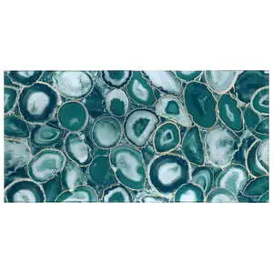 Daphne Teal Green 18x36 Polished Glass Tile