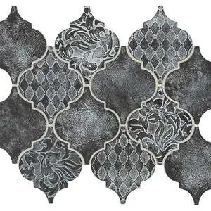 Whitewash Iron Arabesque