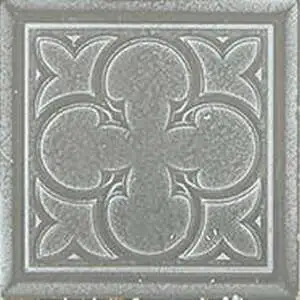 Whitewash Titanium Square Clover