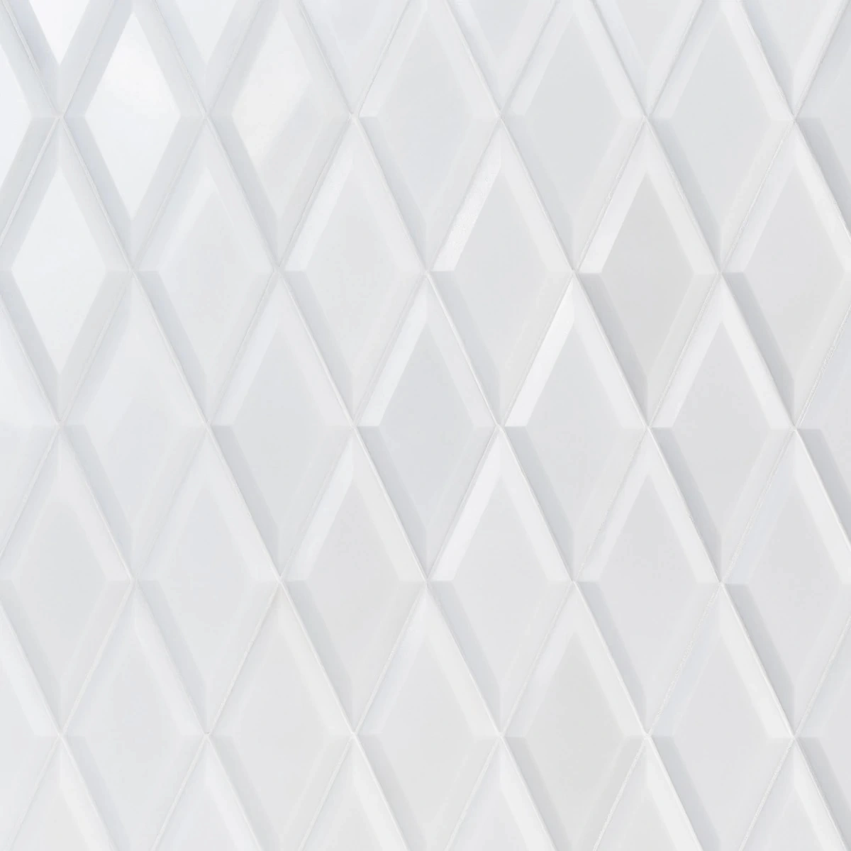 Cabot White Jade 6x12 Beveled Polished Marble Tile