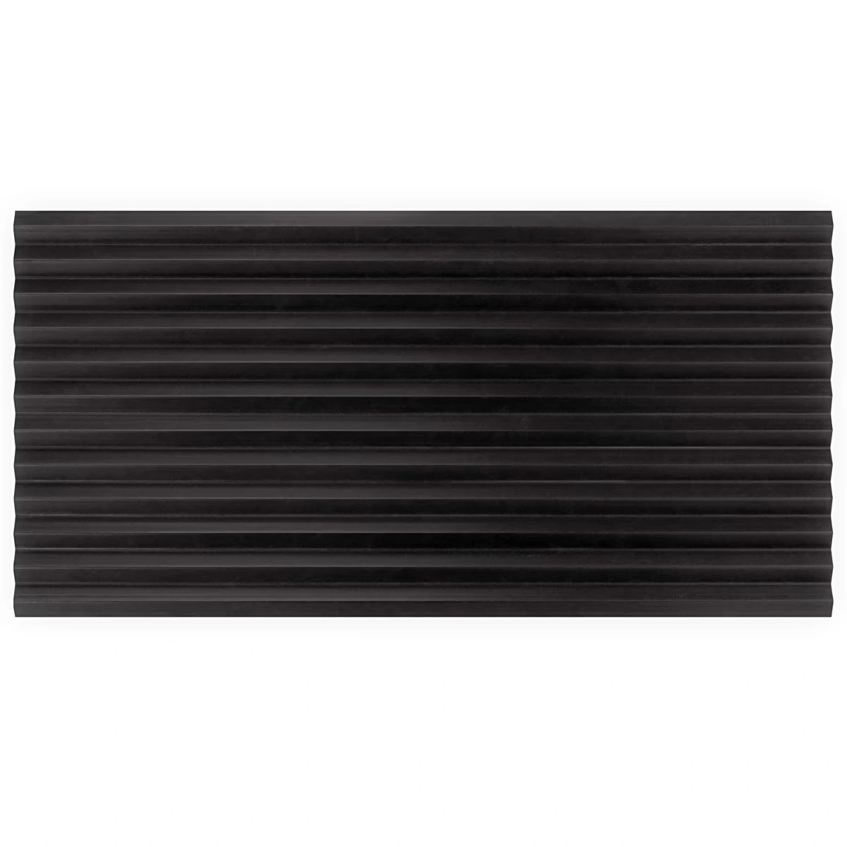 Carver Peak Nero 12x24 Dimensional Satin Semi-Polished Marble