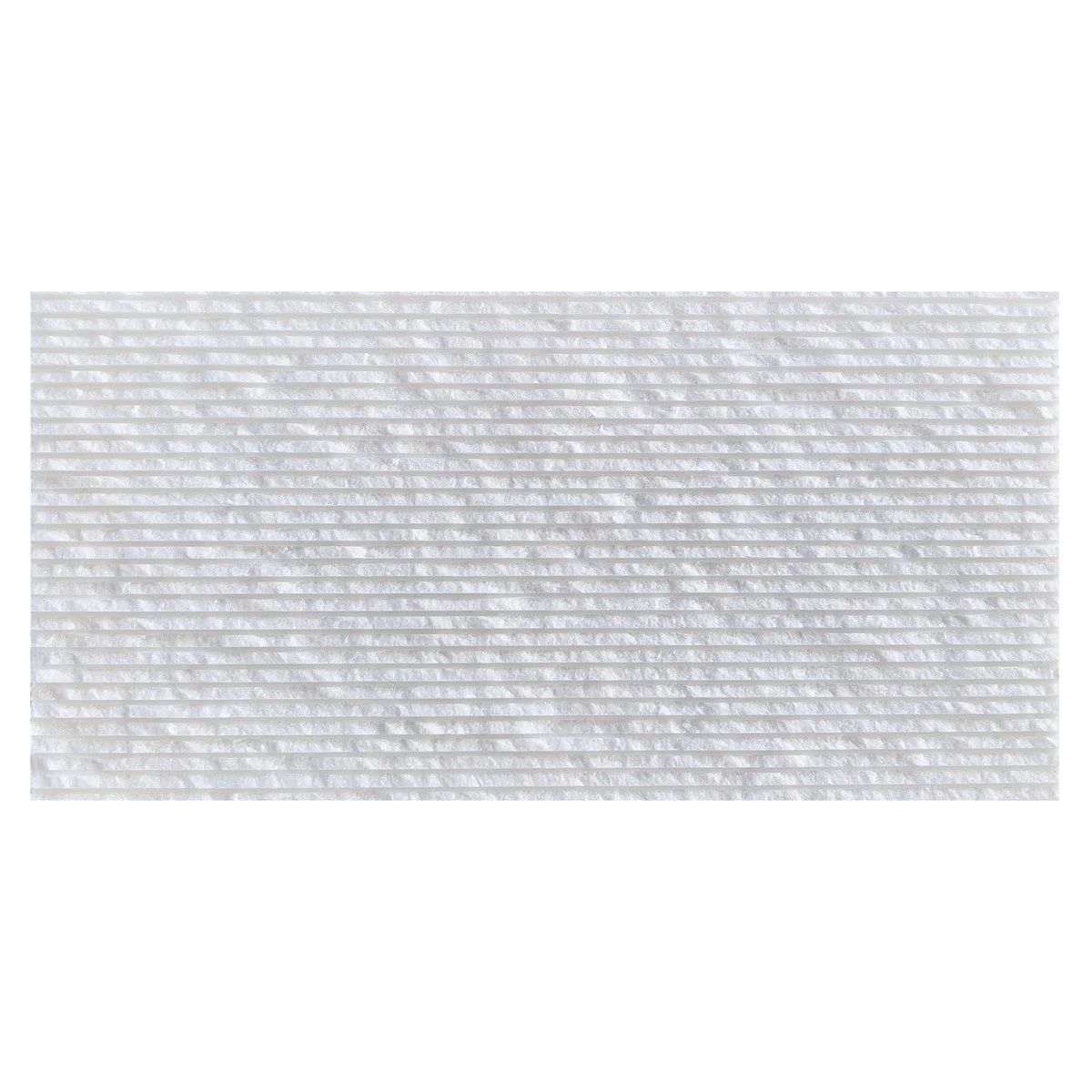 Carvina Carved Split Bianco Ice White 12x24 Textured Honed Marbl Carvina Carved Split Bianco Ice White 12x24 Textured Honed Marbl