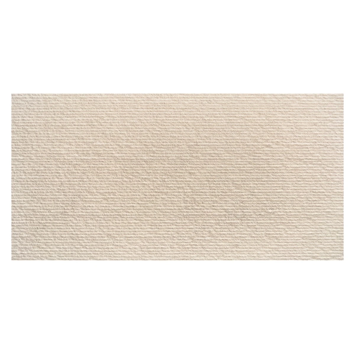 Carvina Carved Comb Porto Beige 12x24 Textured Honed Limestone