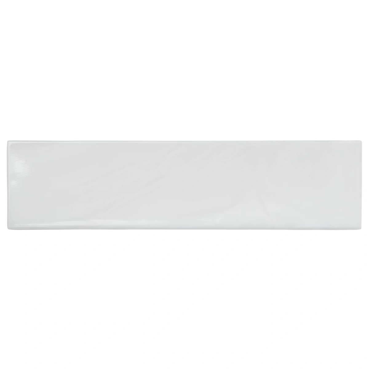 Cielo Cloud White 3x12 Polished Subway Glass Tile