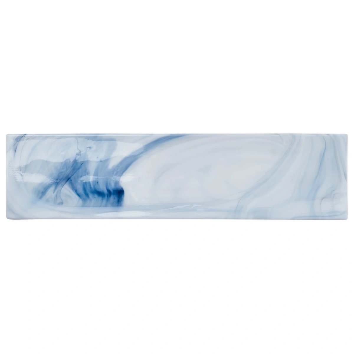 Cielo Day Blue 3x12 Polished Subway Glass Tile