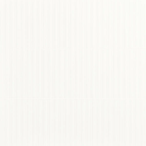 Arctic White Rectangle Fluted