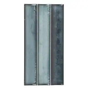 Canali Fluted Sea Blue Glossy