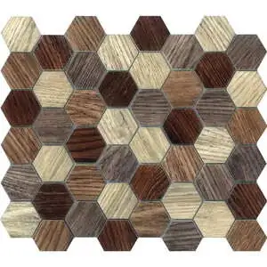 Beige Hexagon Matte