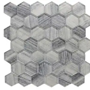 White Hex 2″ Polished