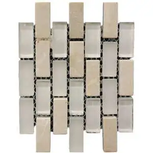 Beach Brick Mosaic Multi-Texture