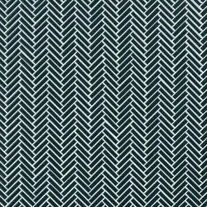 Motek Emerald Green 1x2" Herringbone Glossy Porcelain Mosaic Til