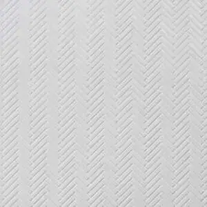 Motek White 1x2" Herringbone Matte Porcelain Mosaic Tile