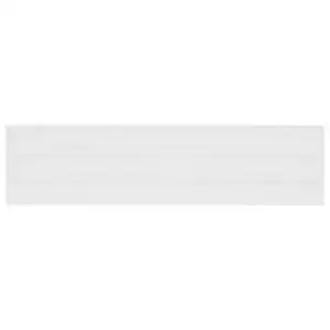 Retouch Fluted White 4.5x18 3D Crackled Glossy Ceramic Tile