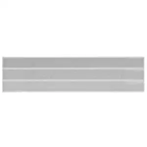 Retouch Fluted Gray 4.5x18 3D Crackled Glossy Ceramic Tile