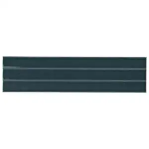 Retouch Fluted Emerald Green 4.5x18 3D Crackled Glossy Ceramic