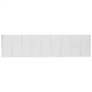 Retouch Steps White 4.5x18 3D Crackled Glossy Ceramic Tile