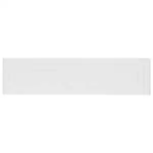 Retouch Frame White 4.5x18 3D Crackled Glossy Ceramic Tile