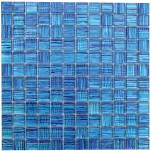 Miami Blue 1X1 Mosaic Multi-Texture