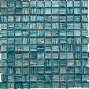 Sea Green 1X1 Mosaic Multi-Texture