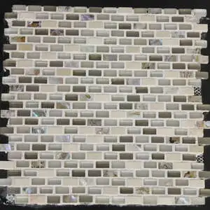 Creme Small Brick Multi-Texture
