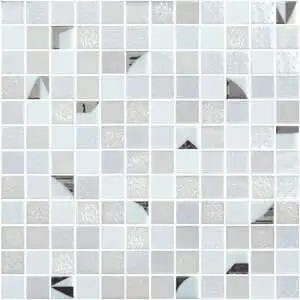 White/ Silver 1X1 Glossy