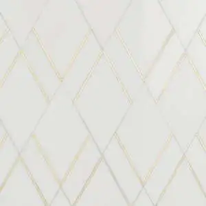 Xena Thassos - White Thassos & Brass Polished Marble + Brass