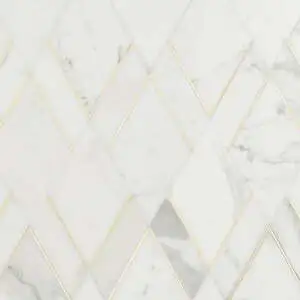 Xena Calacatta - Calacatta Gold & Brass Polished Marble + Brass