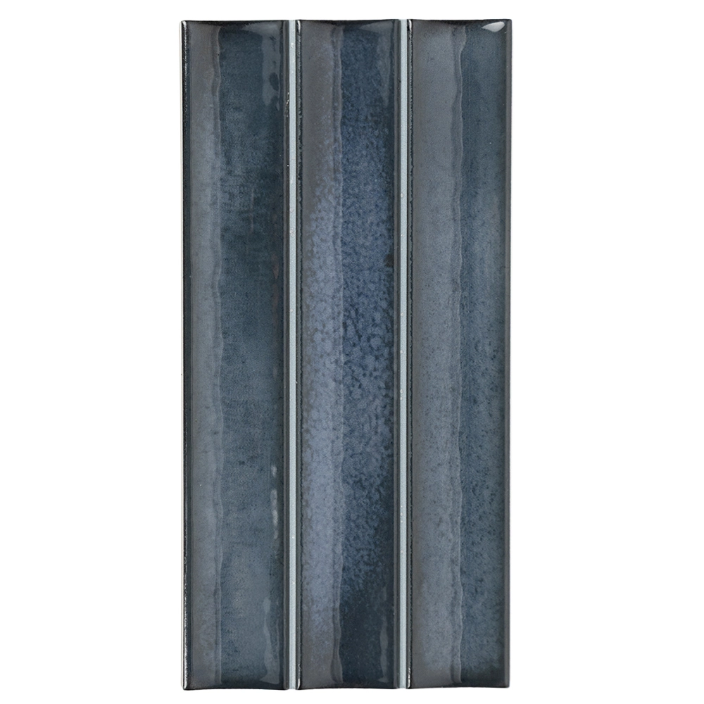 Canali Fluted Blue Night Glossy