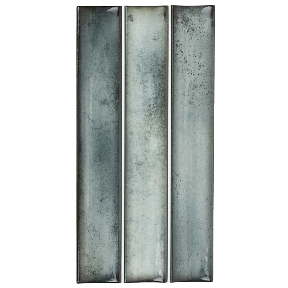 Canali Fluted Winter Blue Glossy