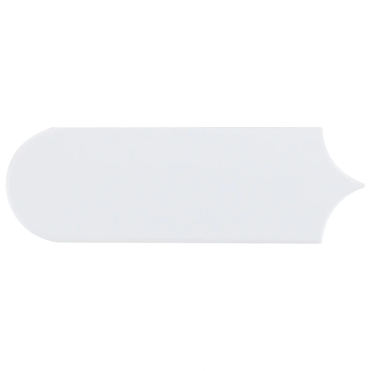 Fan Mist Gray 3x8 Fishscale Matte Ceramic Wall Tile