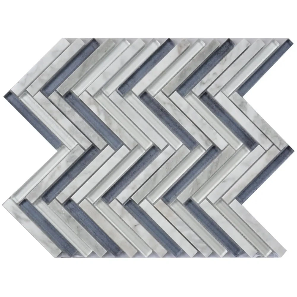 Navy Chevron/Her Multi-Texture