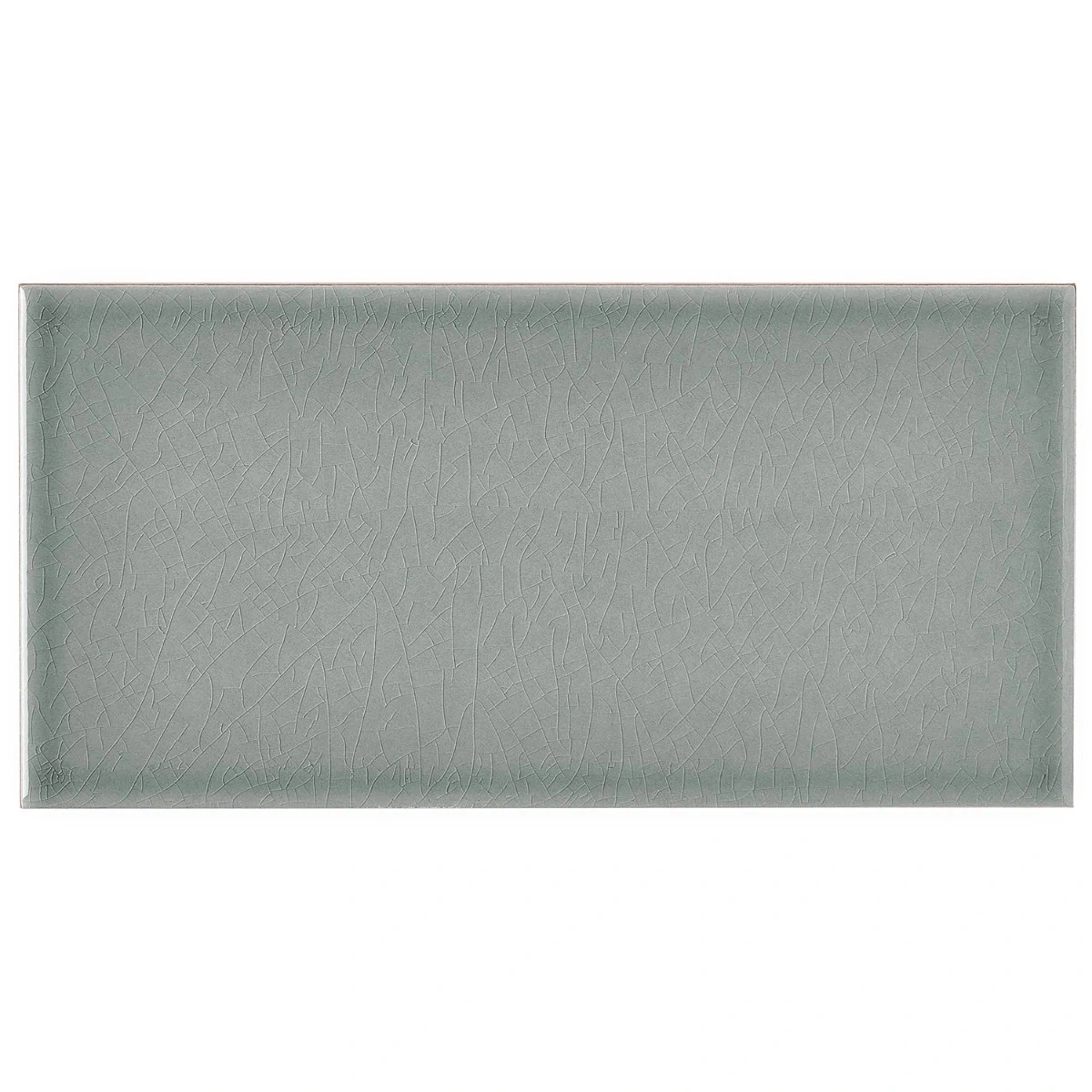 Palisa Steel Blue 4x8 Crackled Glossy Ceramic Tile