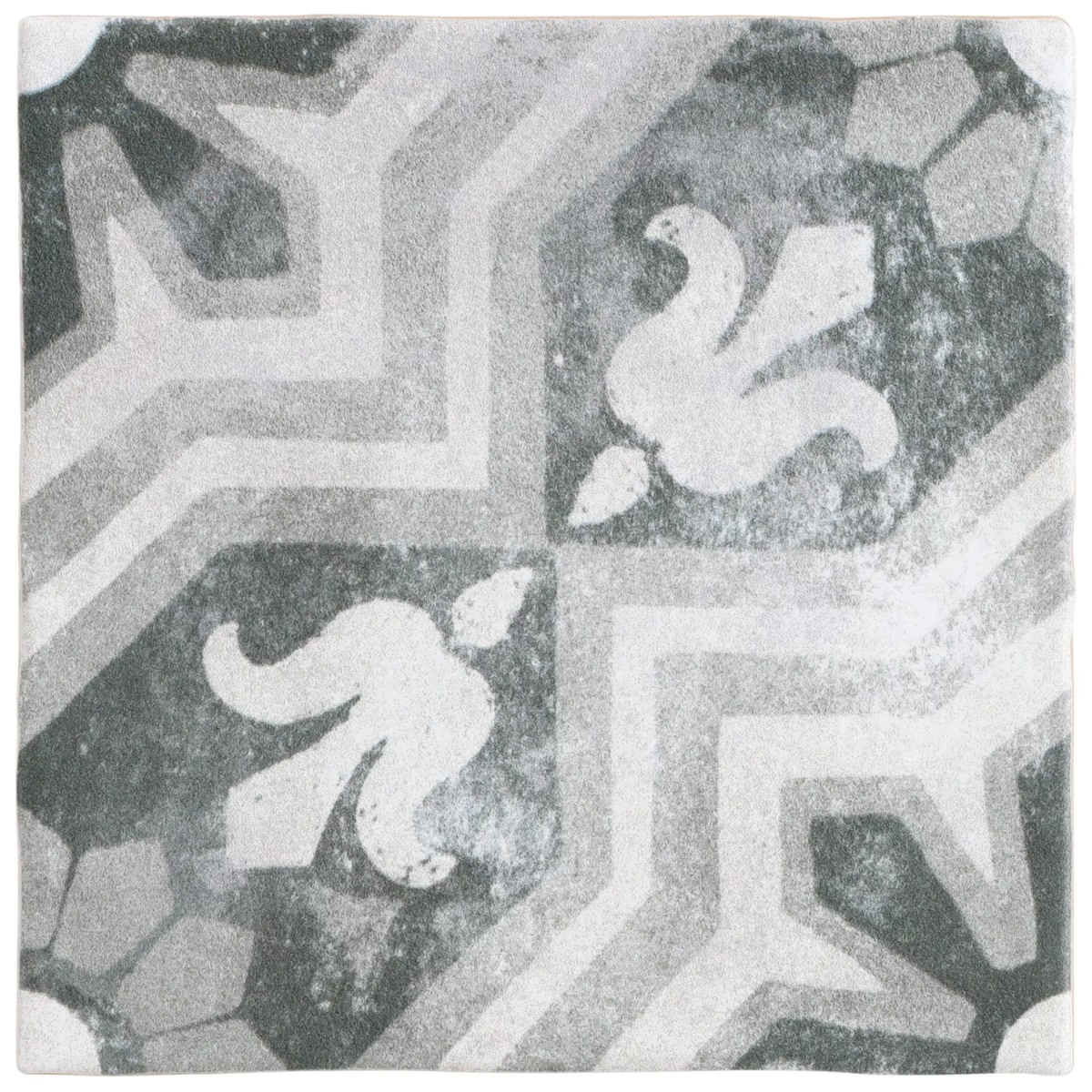 Paula Purroy Como Alta Blue Gray 5x5 Matte Ceramic Tile