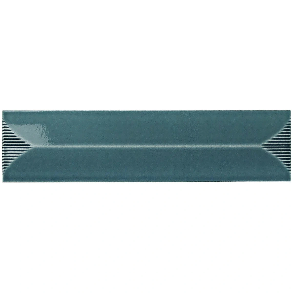 Retouch Inflex Emerald Green 4.5x18 3D Crackled Glossy Ceramic