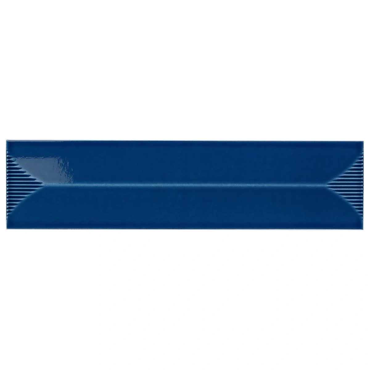 Retouch Inflex Nautical Blue 4.5x18 3D Crackled Glossy Ceramic