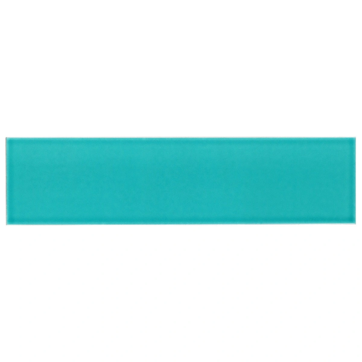 Retouch Teal Green 4.5x18 Crackled Glossy Ceramic Tile