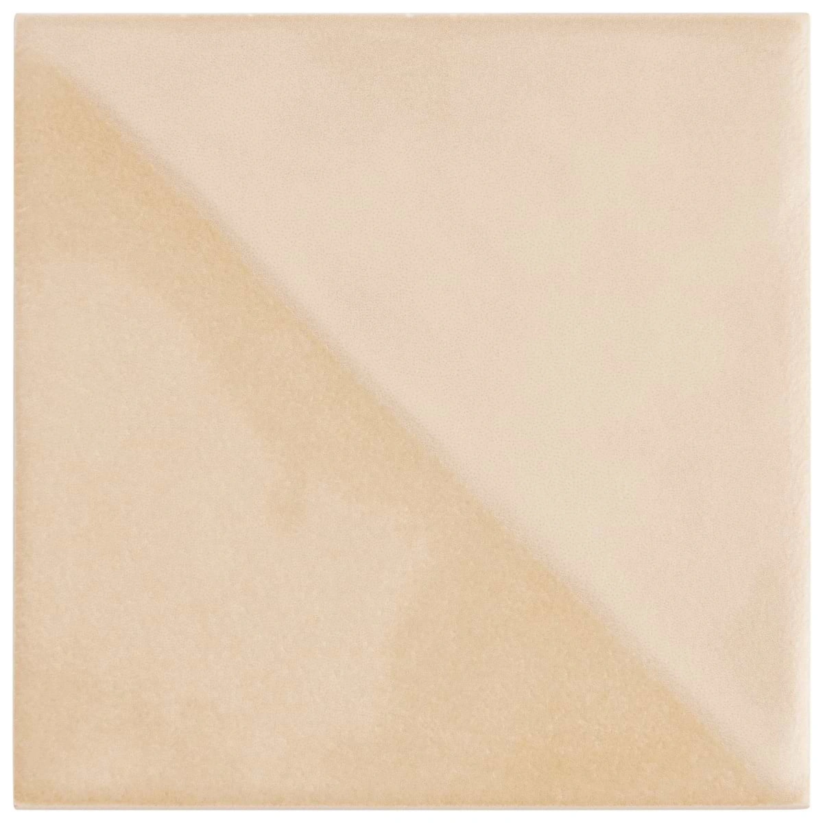 Stacy Garcia Artigo Deco Sand Beige 5x5 Textured Matte Ceramic
