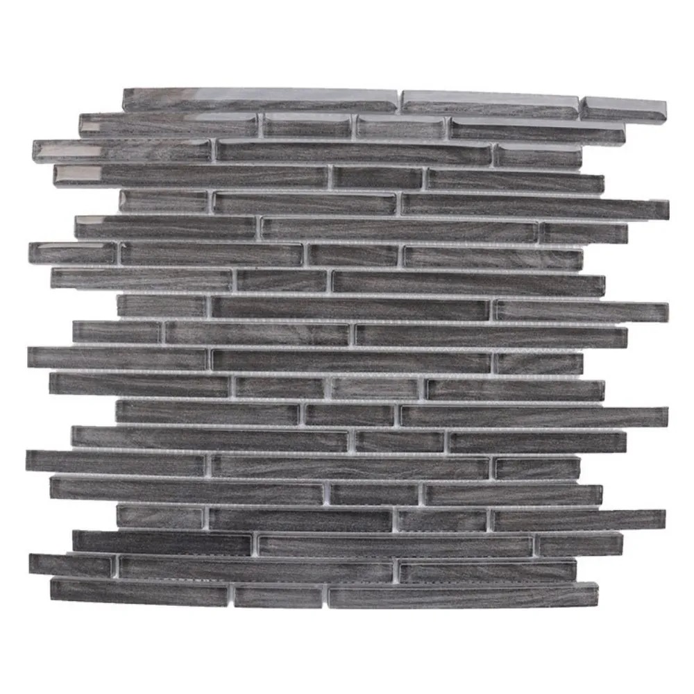 Lineality Where to buy Black Lineality Polished, Glass tile by Cancos Tile & Stone.
