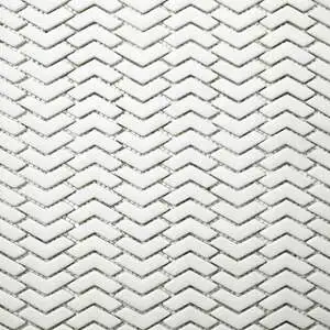 San Marino Frost Chevron Mosaic
