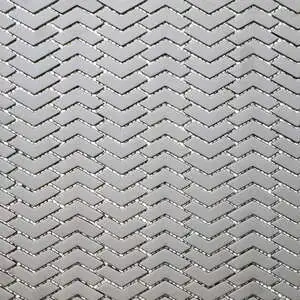 San Marino Smoke Chevron Mosaic