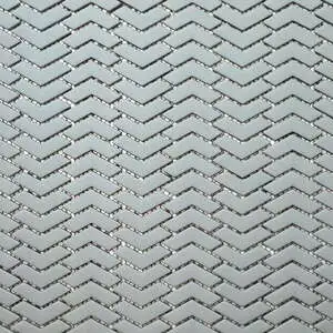 San Marino Sage Chevron Mosaic