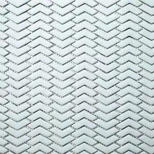 San Marino Seafoam Chevron Mosaic