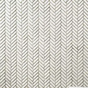 San Marino Pearl Herringbone Mosaic