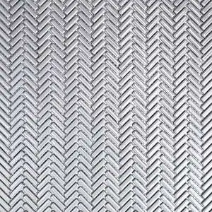 San Marino Cloud Herringbone Mosaic