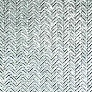 San Marino Blue Grass Herringbone Mosaic