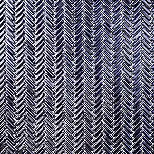 San Marino Sapphire Herringbone Mosaic