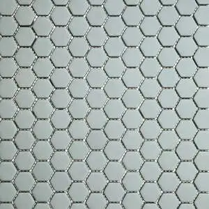 San Marino Blue Grass Hexagon Mosaic
